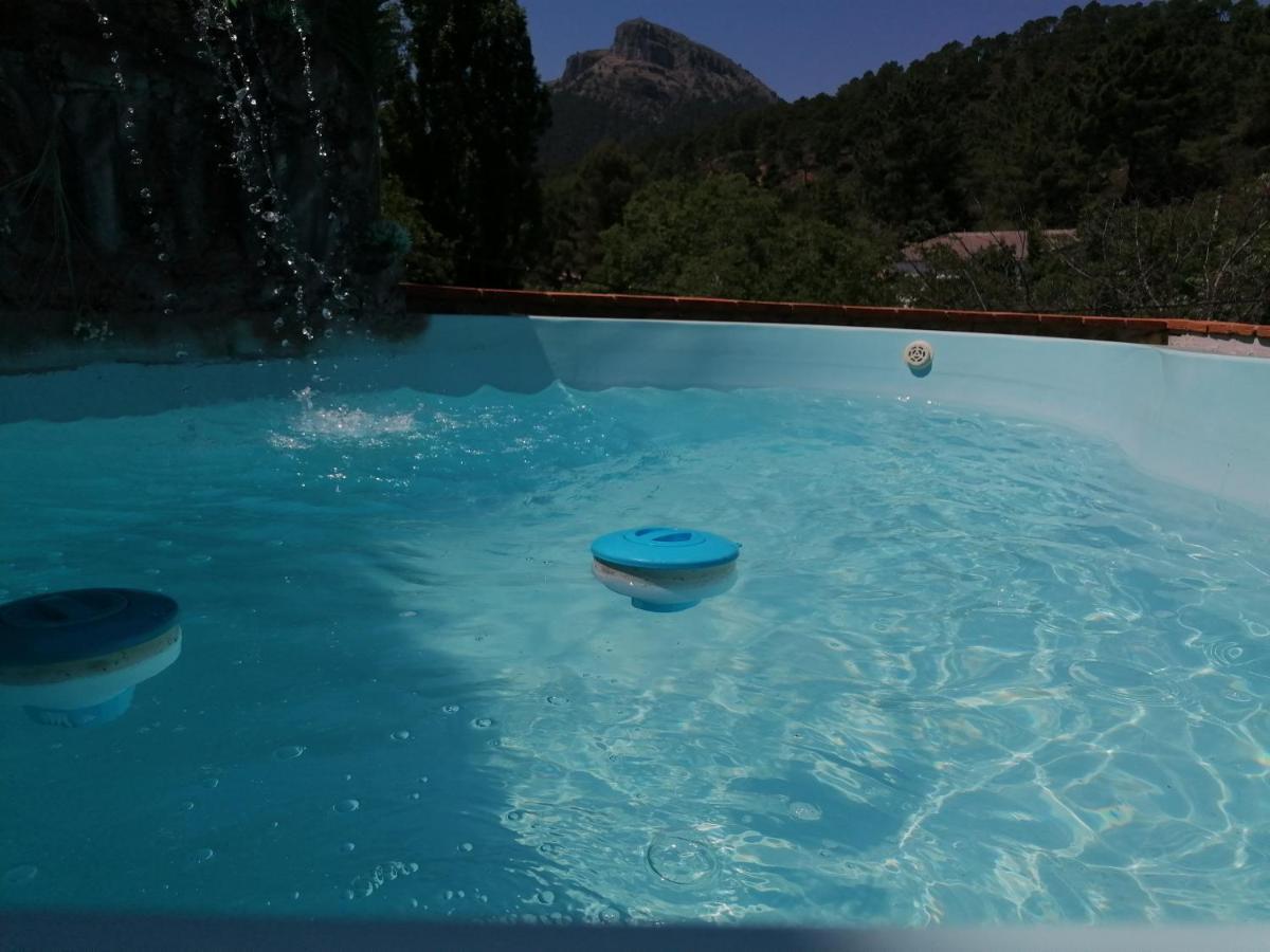 Casa Rural La Piedra Del Cambron Villaverde De Guadalimar Kültér fotó