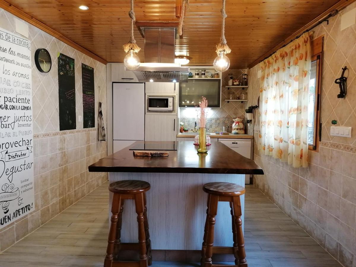 Casa Rural La Piedra Del Cambron Villaverde De Guadalimar Kültér fotó