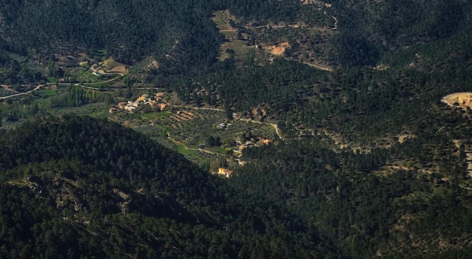 Casa Rural La Piedra Del Cambron Villaverde De Guadalimar Kültér fotó