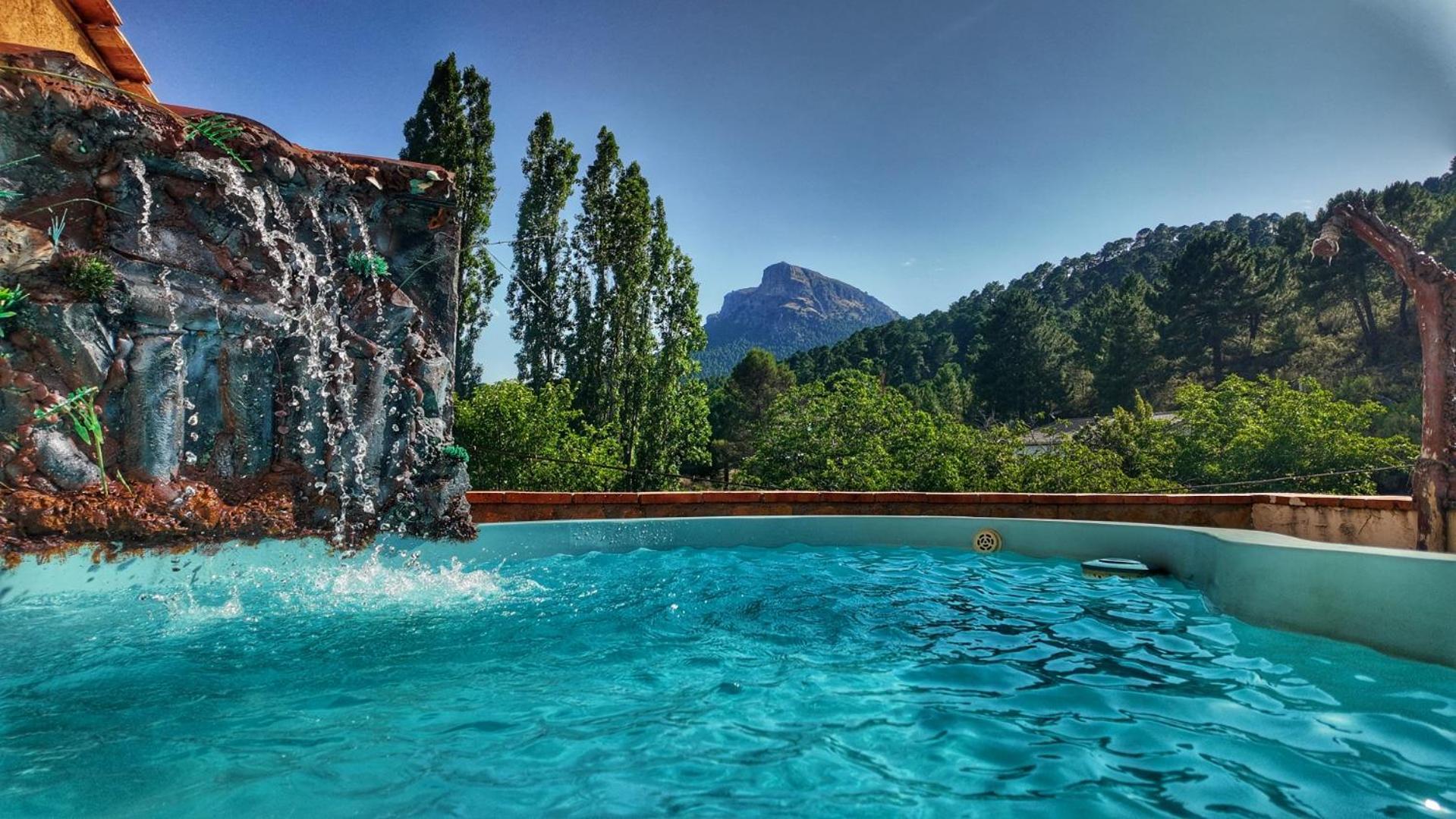 Casa Rural La Piedra Del Cambron Villaverde De Guadalimar Kültér fotó